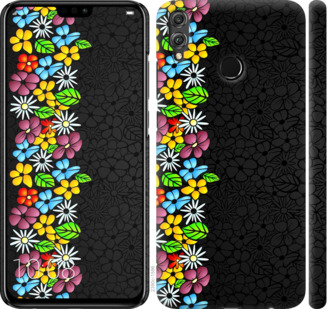 

Чехол цветочный орнамент для Huawei Honor 6X 102380