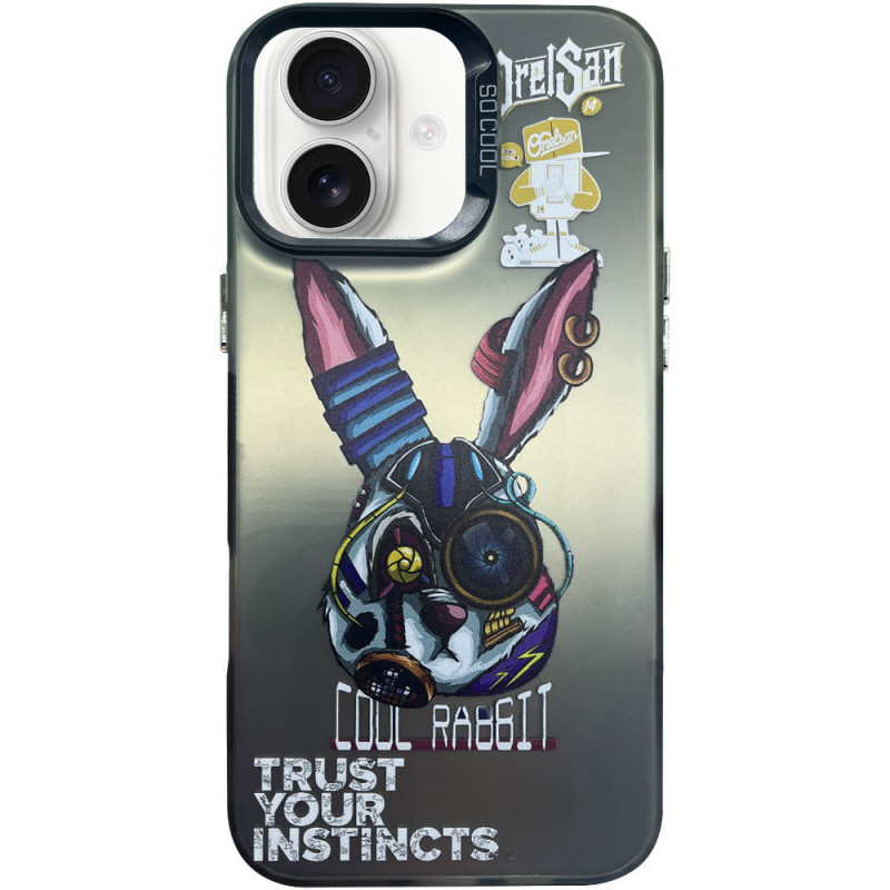 Чохол TPU+PC So Cool на Apple iPhone 16 (6.1") (Cool Rabbit)