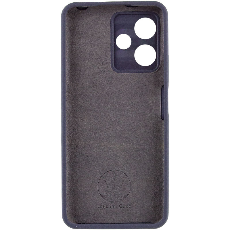 Фото Чохол Silicone Cover Lakshmi Full Camera (AAA) with Logo на Xiaomi Redmi 13 4G / Poco M6 4G (Темно-синій / Midnight blue) на vchehle.ua