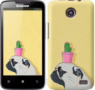 

Чохол Мопс з кактусом на Lenovo A820 795504