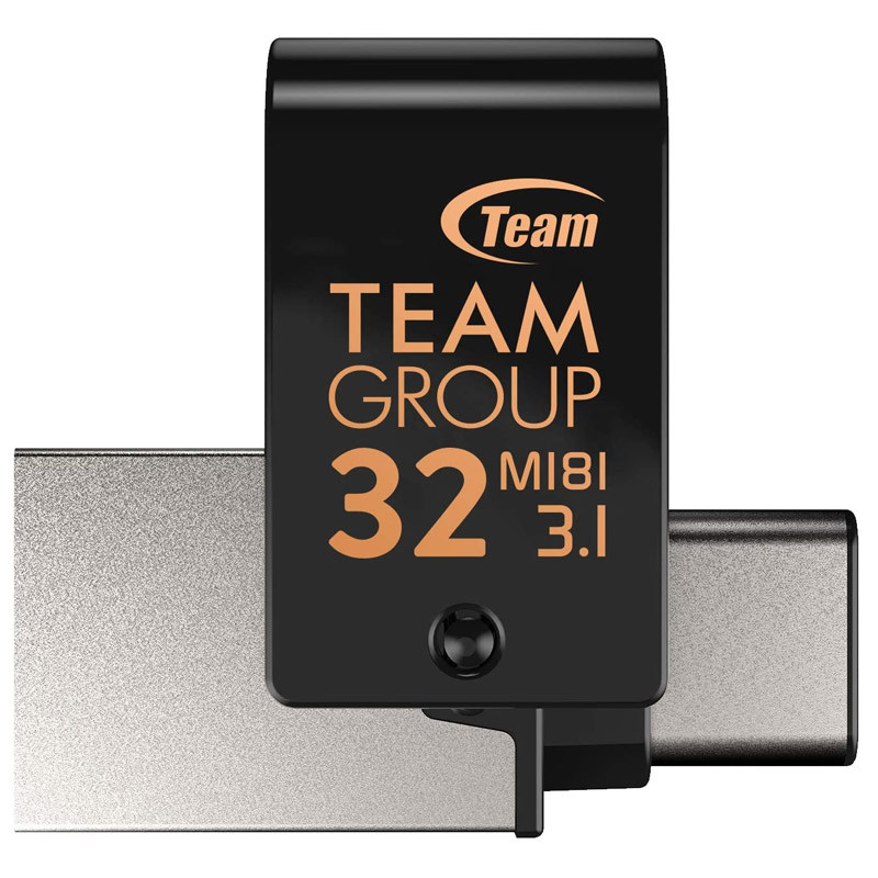 

Флеш-драйв USB+OTG 32 GB 3.0 Team M181 (Черный) 1058441