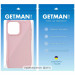 Чохол TPU GETMAN Cat with straps на Apple iPhone 16e (6.1") (Pink) в магазині vchehle.ua