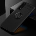 TPU чохол Deen ColorRing під магнітний тримач (opp) на Huawei P Smart (2021) / Y7a (Чорний / Чорний) в магазині vchehle.ua
