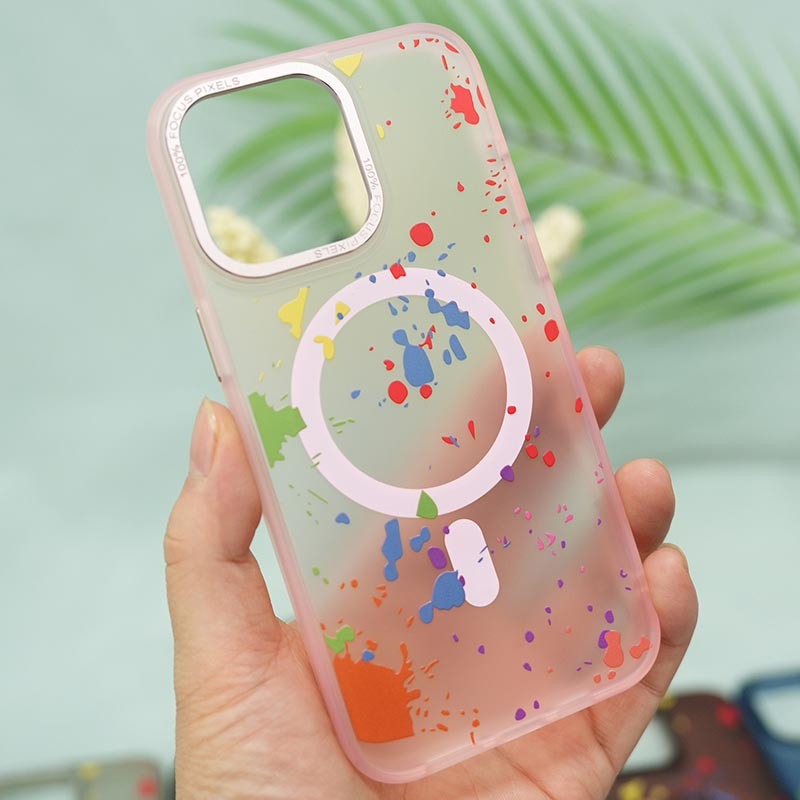 Фото Чехол TPU+PC Flush with Magnetic Safe для Apple iPhone 13 Pro (6.1") (Baby pink) в магазине vchehle.ua