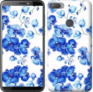 

Чехол Голубые орхидеи для HTC Desire 12 Plus 724973