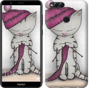 

Чохол Кішка рукодільниця на Huawei Honor 7X 658327