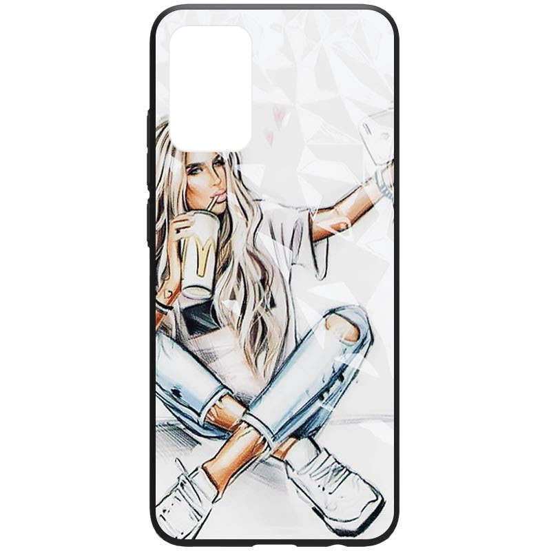 TPU+PC чехол Prisma Ladies для Samsung Galaxy A13 4G (Selfie)