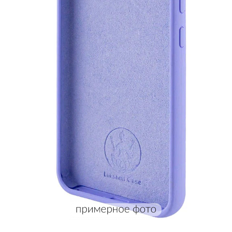 Фото Чехол Silicone Cover Lakshmi Full Camera (AAA) для Motorola Moto G15 4G (Сиреневый / Dasheen) на vchehle.ua