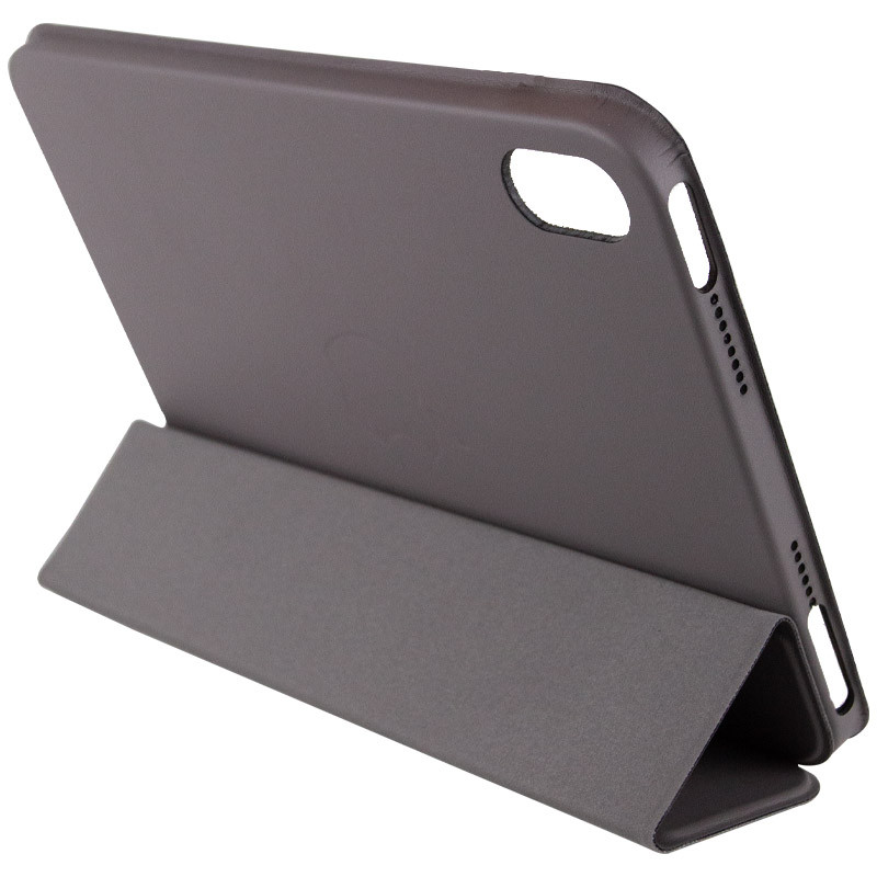 Купити Чохол (книжка) Smart Case Series with logo для Apple iPad Mini 6 (8.3") (2021) (Сірий / Dark Gray) на vchehle.ua