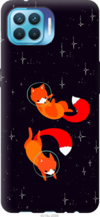 Чохол Лисички в космосі на Oppo Reno 4 Lite