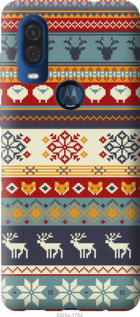 

Чохол Різдвяний орнамент на Motorola One Vision 956014