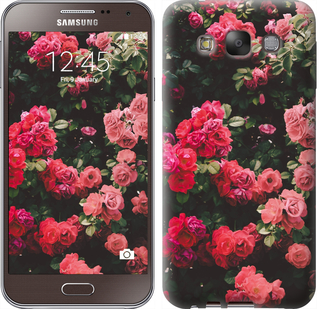 

Чохол Кущ з трояндами на Samsung Galaxy E7 E700H 639116