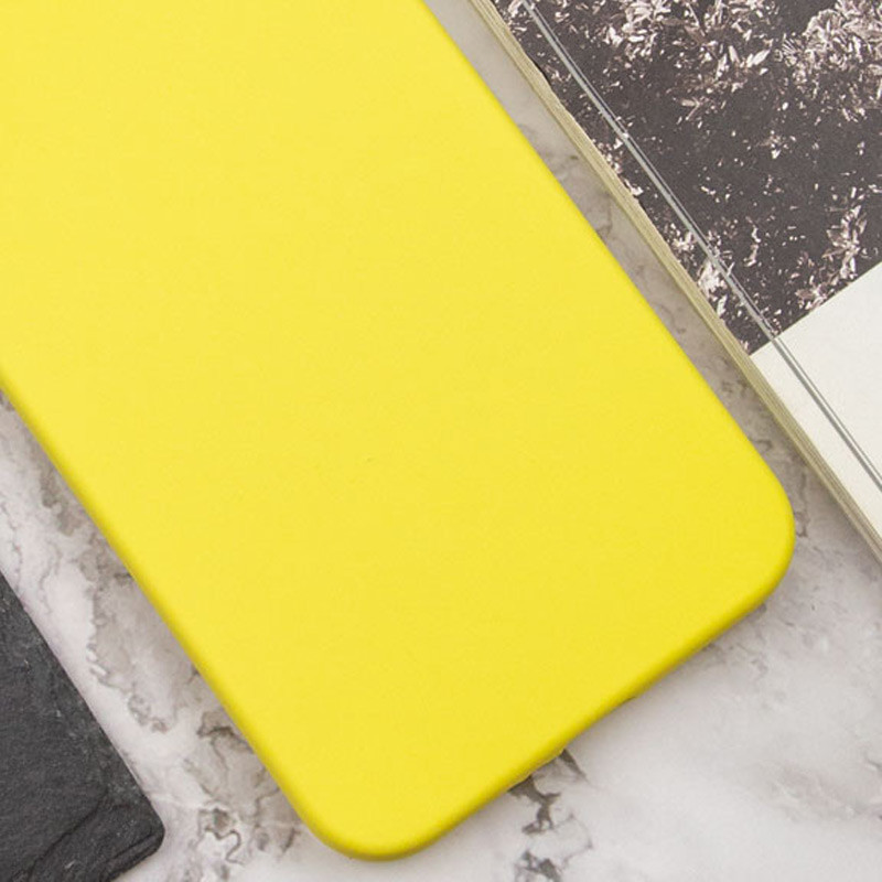 Фото Чехол Silicone Cover Lakshmi Full Camera (AAA) для Xiaomi Redmi A3 (Желтый / Yellow) на vchehle.ua