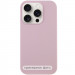 Чехол Silicone Case Full Protective (AA) NO LOGO для Apple iPhone 17 (6.3") (Розовый / Chalk Pink)