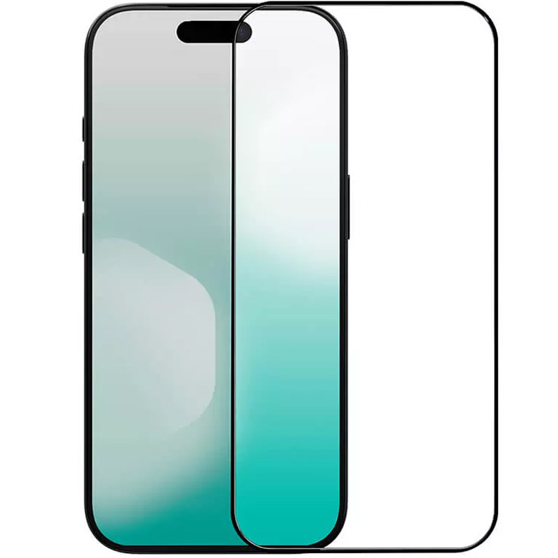 Фото Защитное стекло Nillkin (CP+PRO) для Apple iPhone 17 Pro (6.3") (+ аппликатор) (Черный) на vchehle.ua