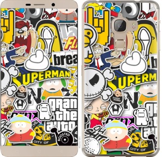 

Чехол Popular logos для Huawei Mate S 701049