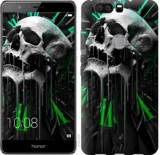 

Чехол Череп-часы для Huawei Honor V8 671782