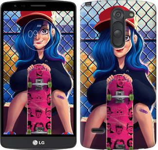 

Чохол Прикольна дівчинка зі скейтбордом на LG G3 Stylus D690 618248