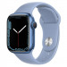 Ремінець Hoco WA01 Flexible series Apple watch (42/44/45/49mm) (Misty Blue)
