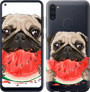 

Чохол Мопс і кавун на Samsung Galaxy M11 M115F 917844