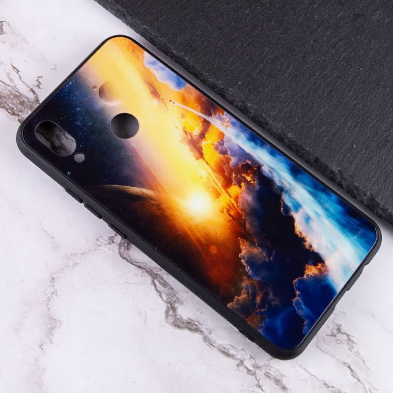 Фото TPU+Glass чохол Diversity на Huawei P Smart+ (nova 3i) (Above the clouds) в маназині vchehle.ua