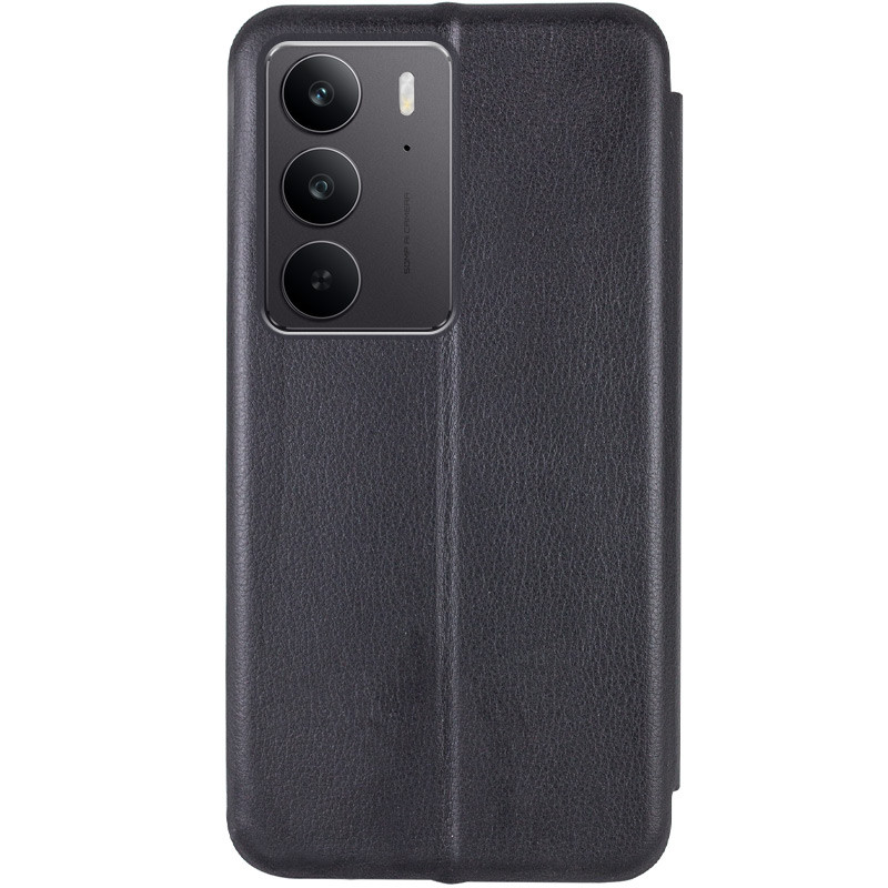 Фото Кожаный чехол-книжка Classy для Realme C75 / C75x (Черный) на vchehle.ua