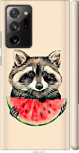 Чохол Єнотик з кавуном на Samsung Galaxy Note 20 Ultra