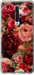 

Чехол Цветущие розы для Oppo Reno 2Z 917590
