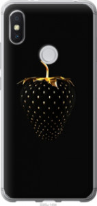 Чехол Черная клубника для Xiaomi Redmi S2