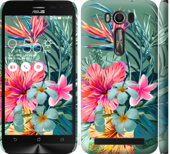 

Чехол Тропические цветы v1 для Asus ZenFone 2 Laser ZE500KL 845334