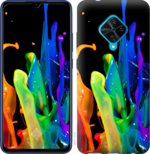 

Чехол брызги краски для Vivo V17 879241