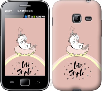 

Чехол Единорожка в пончике для Samsung Galaxy Ace Duos S6802 719221