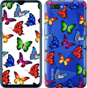 

Чехол Красочные мотыльки для Realme C2 917054