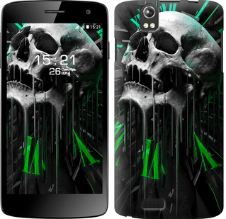 

Чохол Череп-годинник на Fly IQ4503 645186
