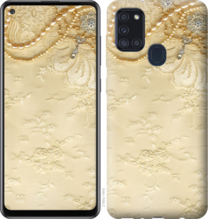 

Чехол Кружевной орнамент для Samsung Galaxy A21s A217F 932868