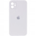 Чехол Silicone Case Square Full Camera Protective (AA) для Apple iPhone 11 (6.1") (Белый / White)