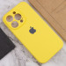 Купить Чехол Silicone Case Full Camera Protective (AA) для Apple iPhone 15 Pro (6.1") (Желтый / Yellow) на vchehle.ua