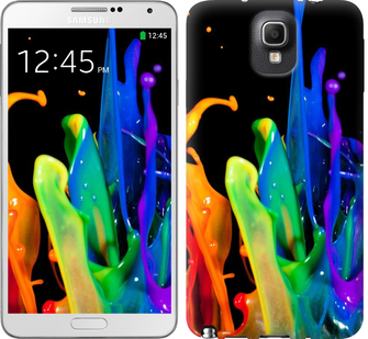

Чохол бризки фарби на Samsung Galaxy Note 3 N9000 381207