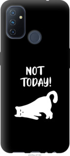 

Чехол Уставший кот для OnePlus Nord N100 1143637