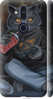 

Чохол gamer cat на Nokia 8.1 763081