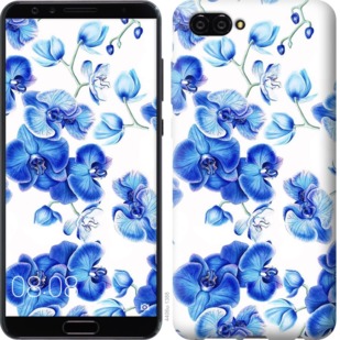 

Чехол Голубые орхидеи для Huawei Nova 2S 725220