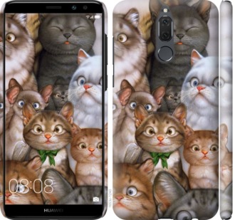 

Чохол коты для Huawei Mate 10 Lite 757752
