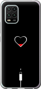 Чехол Подзарядка сердца для Xiaomi Mi 10 Lite