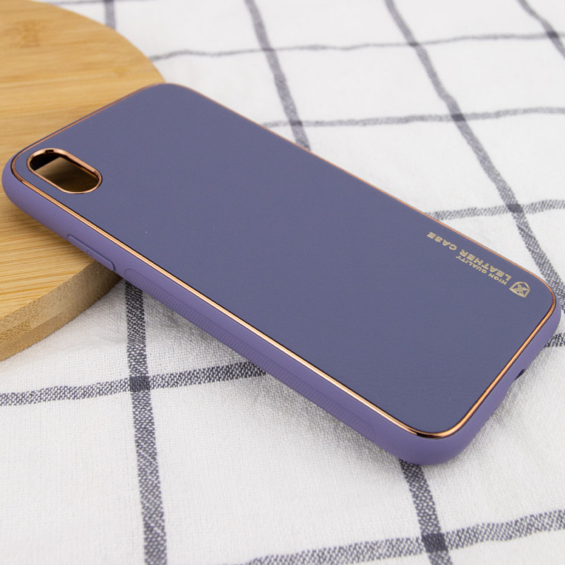 

Кожаный чехол Xshield для iPhone XS (5.8") (Серый / Lavender Gray) 927063