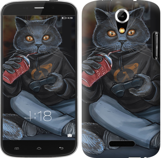 

Чохол gamer cat на Doogee Y100X 635708