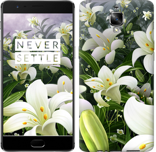 

Чехол Белые лилии для OnePlus 3T 688108