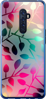 

Чехол Листья для Oppo Reno 2 917114