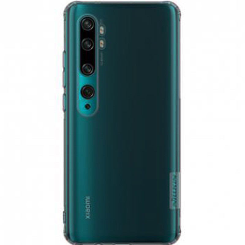 

TPU чехол Nillkin Nature Series для Xiaomi Mi Note 10 (Серый (прозрачный)) 870710
