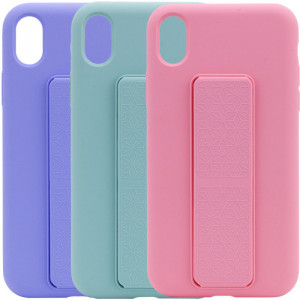 Чехол Silicone Case Hand Holder для Apple iPhone XS Max (6.5")