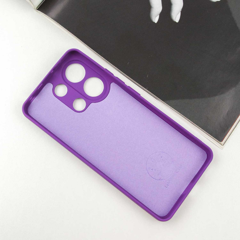 Фото Чехол Silicone Cover Lakshmi Full Camera (A) для Xiaomi Redmi Note 13 4G (Фиолетовый / Purple) в магазине vchehle.ua